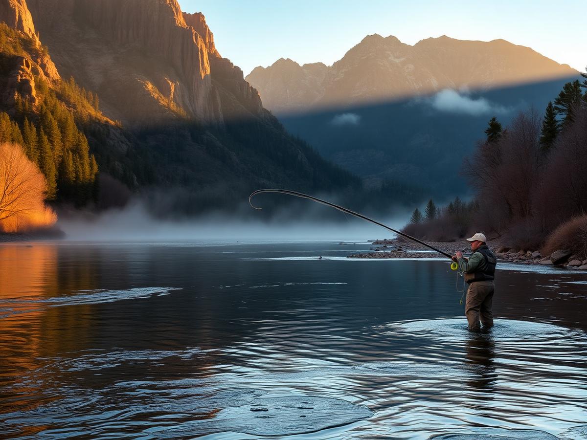 Fly fishing