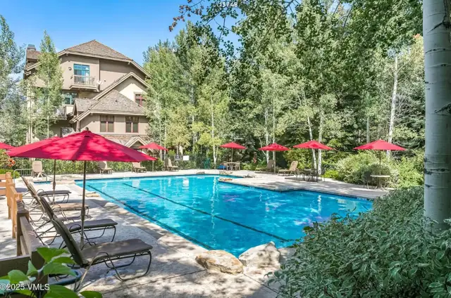 Shared heated pool at the Seasons at Arrowhead